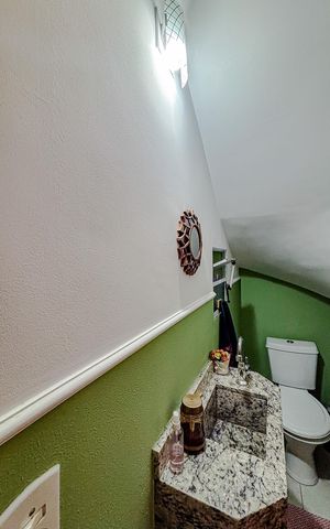 Casa de condomínio à venda com 68m², 3 quartos e 1 vagaLavabo