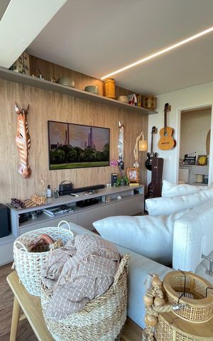 Apartamento à venda com 61m², 1 quarto e 1 vaga Apartamento à venda com 61m², 1 quarto e 1 vagaSala