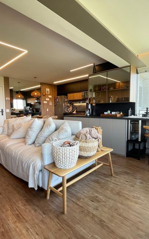 Apartamento à venda com 61m², 1 quarto e 1 vaga Apartamento à venda com 61m², 1 quarto e 1 vagaSala