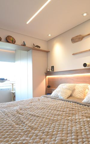 Apartamento à venda com 61m², 1 quarto e 1 vagaSuíte