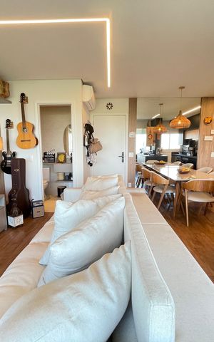 Apartamento à venda com 61m², 1 quarto e 1 vaga Apartamento à venda com 61m², 1 quarto e 1 vagaSala