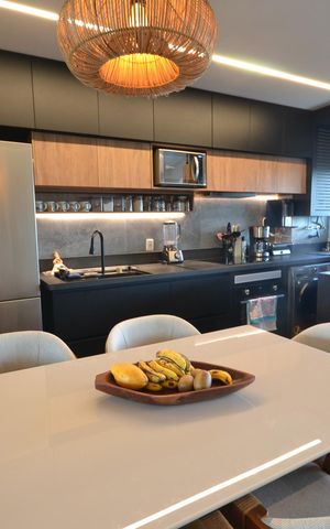 Apartamento à venda com 61m², 1 quarto e 1 vagaCozinha e Área de Serviço
