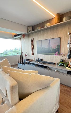 Apartamento à venda com 61m², 1 quarto e 1 vaga Apartamento à venda com 61m², 1 quarto e 1 vagaSala