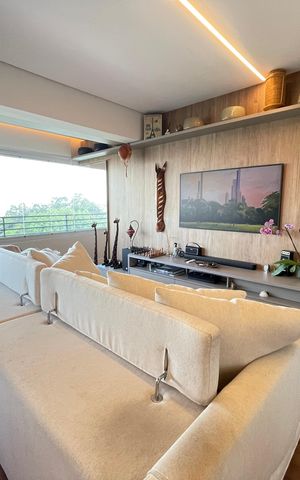 Apartamento à venda com 61m², 1 quarto e 1 vaga Apartamento à venda com 61m², 1 quarto e 1 vagaSala