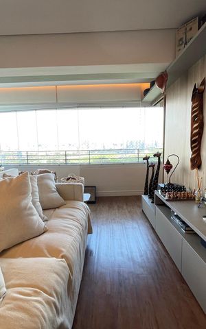 Apartamento à venda com 61m², 1 quarto e 1 vaga Apartamento à venda com 61m², 1 quarto e 1 vagaSala
