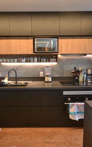 Apartamento à venda com 61m², 1 quarto e 1 vagaCozinha e Área de Serviço