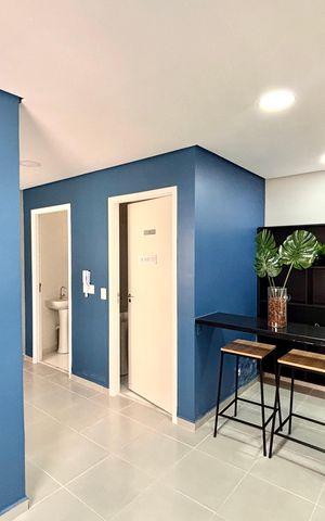 Apartamento para alugar com 27m², 1 quarto e sem vaga Apartamento para alugar com 27m², 1 quarto e sem vagaÁrea comum - Salão de festas