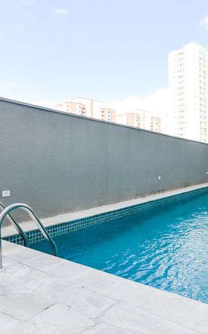 Apartamento para alugar com 38m², 2 quartos e 1 vagaPiscina 