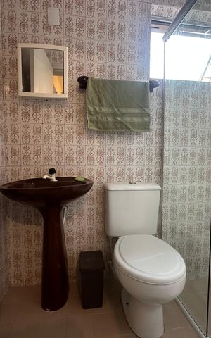 Apartamento para alugar com 31m², 1 quarto e sem vaga Apartamento para alugar com 31m², 1 quarto e sem vagaBanheiro