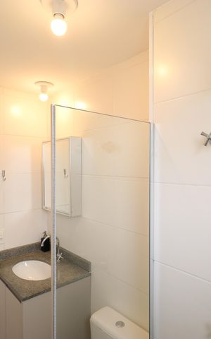 Apartamento para alugar com 51m², 2 quartos e 1 vagaBanheiro 