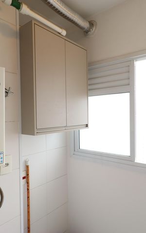 Apartamento para alugar com 51m², 2 quartos e 1 vagaCozinha e Área de serviço 