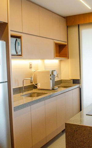 Apartamento para alugar com 42m², 1 quarto e 1 vaga