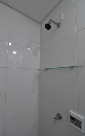 Apartamento à venda com 32m², 1 quarto e sem vagaBanheiro da Suíte