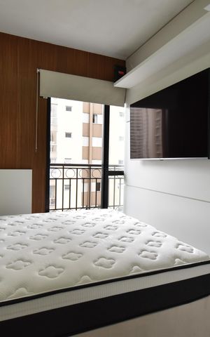 Apartamento à venda com 32m², 1 quarto e sem vagaSuíte