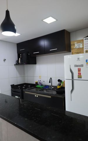 Apartamento para alugar com 56m², 2 quartos e 1 vagaCozinha e Área de Serviço