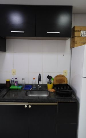 Apartamento para alugar com 56m², 2 quartos e 1 vagaCozinha e Área de Serviço