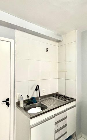 Apartamento à venda com 33m², 1 quarto e 1 vaga Apartamento à venda com 33m², 1 quarto e 1 vagaCozinha