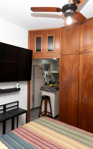 Apartamento à venda com 32m², 1 quarto e 1 vagaQUARTO