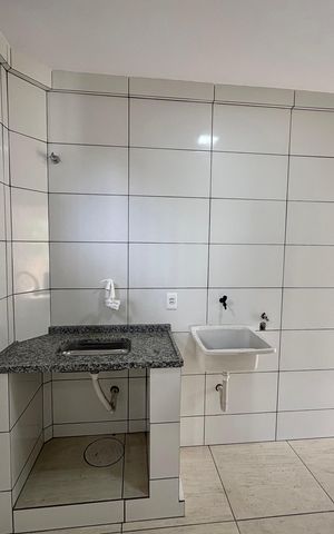Studio para alugar com 31m², 1 quarto e sem vaga Studio para alugar com 31m², 1 quarto e sem vagaCozinha e Área de Serviço