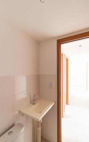 Apartamento para alugar com 45m², 2 quartos e 1 vaga Apartamento para alugar com 45m², 2 quartos e 1 vagaBanheiro