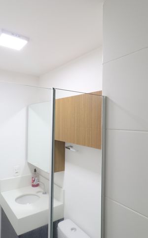 Apartamento para alugar com 29m², 1 quarto e sem vagaBanheiro 