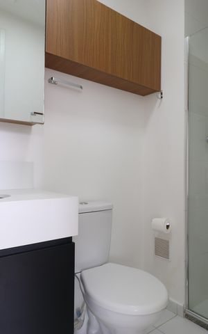 Apartamento para alugar com 29m², 1 quarto e sem vagaBanheiro 