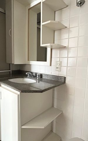Apartamento para alugar com 89m², 3 quartos e 1 vagaBanheiro suíte 