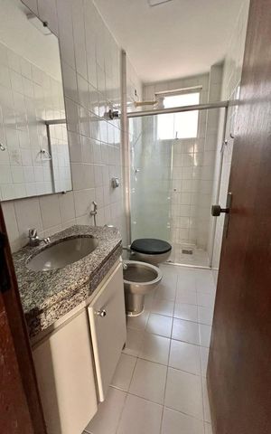 Apartamento para alugar com 110m², 3 quartos e 2 vagas Apartamento para alugar com 110m², 3 quartos e 2 vagasBanheiro Social