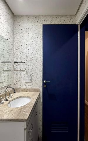 Apartamento para alugar com 98m², 2 quartos e 1 vaga Apartamento para alugar com 98m², 2 quartos e 1 vagaBanheiro Social