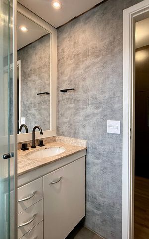 Apartamento para alugar com 98m², 2 quartos e 1 vaga Apartamento para alugar com 98m², 2 quartos e 1 vagaBanheiro Suíte