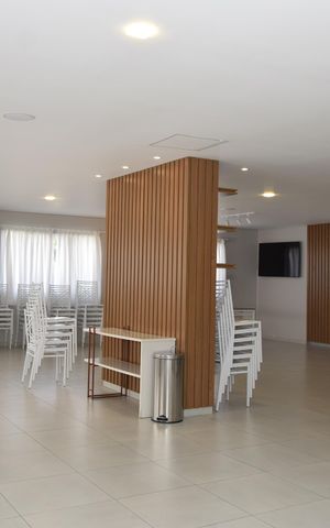 Apartamento para alugar com 125m², 3 quartos e 2 vagasÁrea comum - Salão de festas