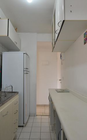 Apartamento à venda com 63m², 3 quartos e 1 vagaCozinha e Área de Serviço