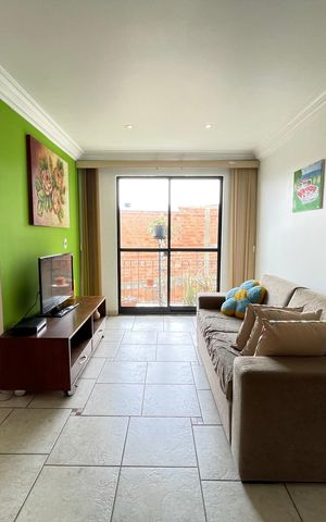 Apartamento à venda com 63m², 3 quartos e 1 vaga Apartamento à venda com 63m², 3 quartos e 1 vagaSala