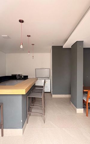 Apartamento para alugar com 43m², 2 quartos e sem vaga Apartamento para alugar com 43m², 2 quartos e sem vagaÁrea comum - Salão de festas
