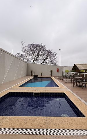Apartamento para alugar com 43m², 2 quartos e sem vaga Apartamento para alugar com 43m², 2 quartos e sem vagaÁrea comum - Piscina