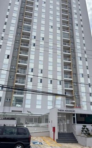 Apartamento para alugar com 49m², 2 quartos e 1 vagaFachada e portaria 