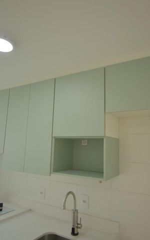 Apartamento para alugar com 49m², 2 quartos e 1 vagaCozinha 