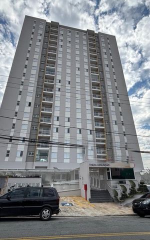Apartamento para alugar com 49m², 2 quartos e 1 vagaFachada e portaria 