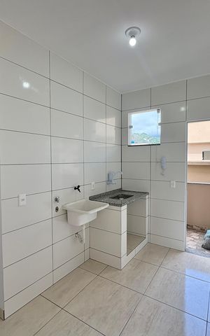 Studio para alugar com 31m², 1 quarto e sem vaga Studio para alugar com 31m², 1 quarto e sem vagaCozinha e Área de Serviço