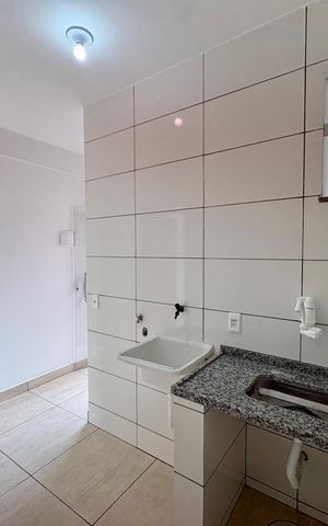 Studio para alugar com 31m², 1 quarto e sem vaga Studio para alugar com 31m², 1 quarto e sem vagaCozinha e Área de Serviço