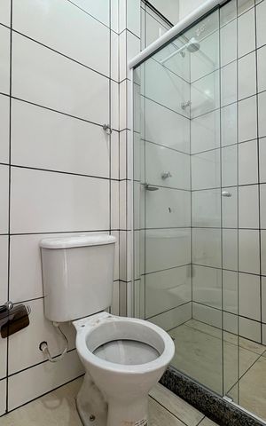 Studio para alugar com 30m², 1 quarto e sem vaga Studio para alugar com 30m², 1 quarto e sem vagaBanheiro