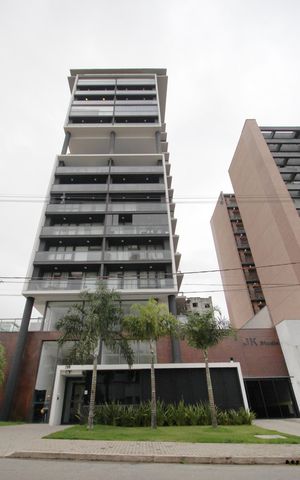 Apartamento para alugar com 44m², 1 quarto e 1 vagaFachada
