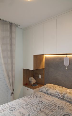 Apartamento à venda com 55m², 2 quartos e 2 vagasQuarto 1