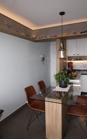 Apartamento à venda com 55m², 2 quartos e 2 vagasSala