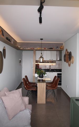 Apartamento à venda com 55m², 2 quartos e 2 vagasSala