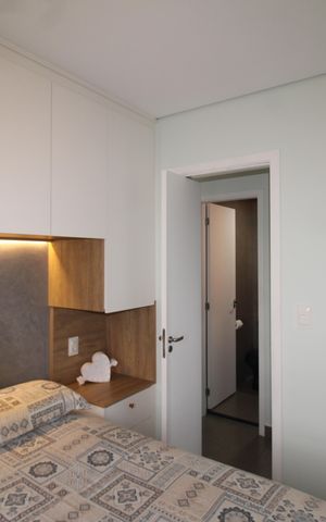 Apartamento à venda com 55m², 2 quartos e 2 vagasQuarto 1