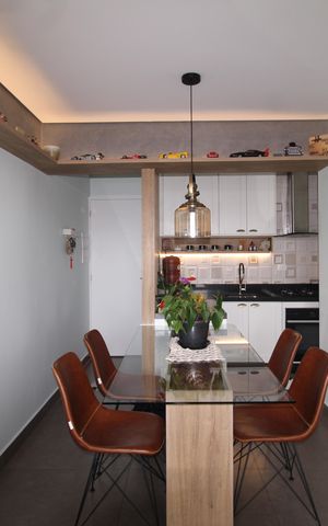 Apartamento à venda com 55m², 2 quartos e 2 vagasSala