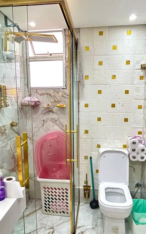 Apartamento à venda com 47m², 2 quartos e 1 vaga Apartamento à venda com 47m², 2 quartos e 1 vagaBanheiro