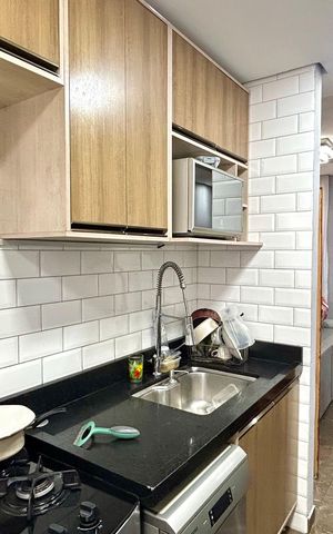 Apartamento à venda com 47m², 2 quartos e 1 vaga Apartamento à venda com 47m², 2 quartos e 1 vagaCozinha