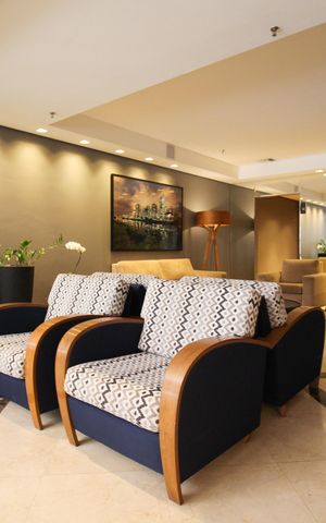 Studio à venda com 27m², 1 quarto e 1 vaga Studio à venda com 27m², 1 quarto e 1 vagaHall
